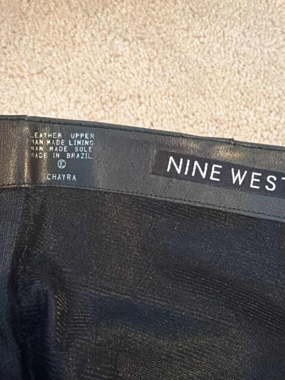 Nine West Black Knee-High Block Heel Boots - Picture 2 of 2